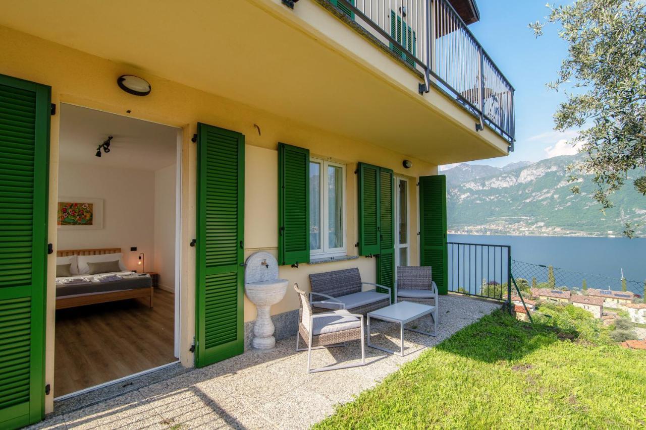 Olive Tree Lake View Apartment بيلاجيو المظهر الخارجي الصورة